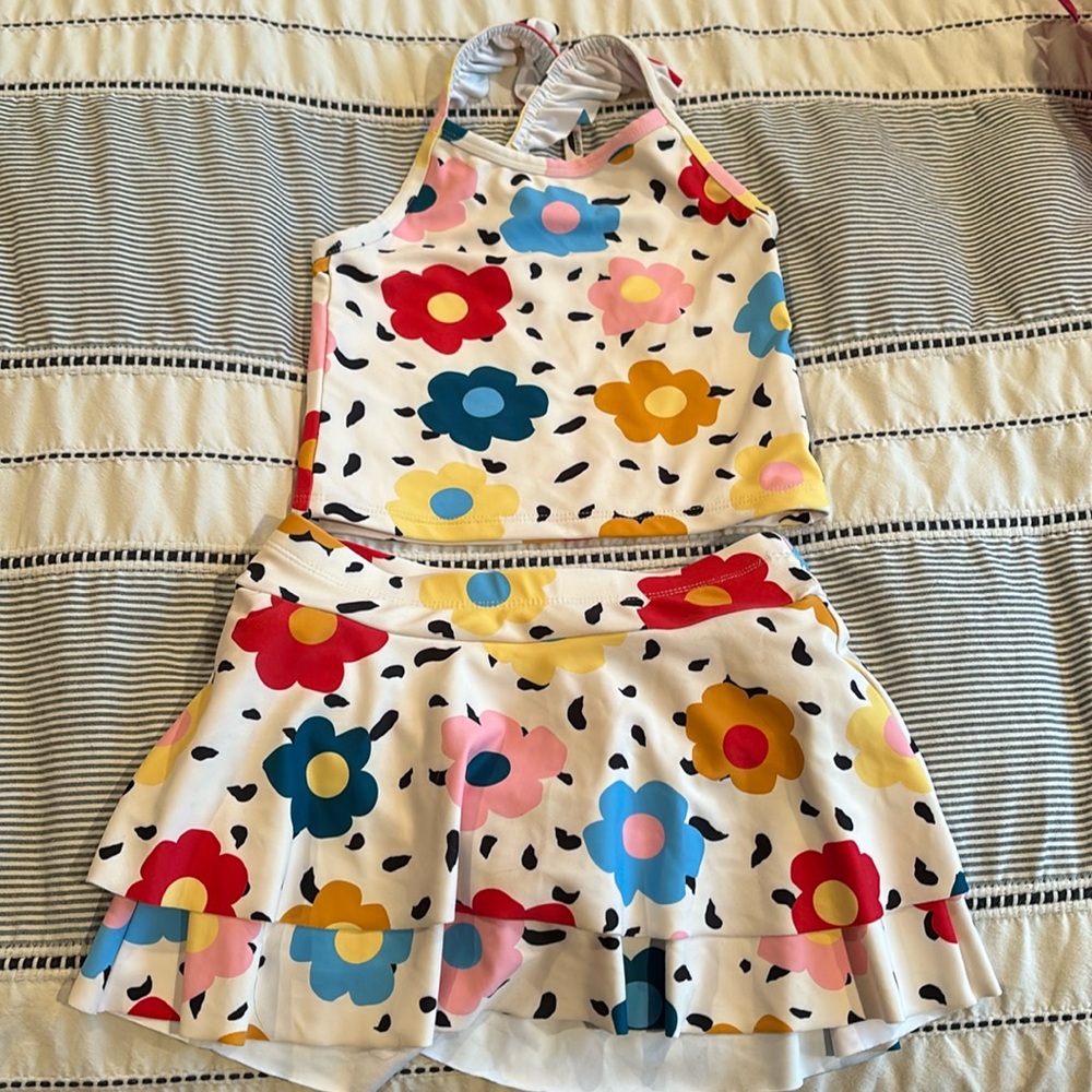 Hanna Anderson size 6-7 swimsuit